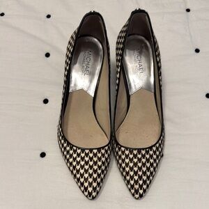 Michael Kors Black and White Heels